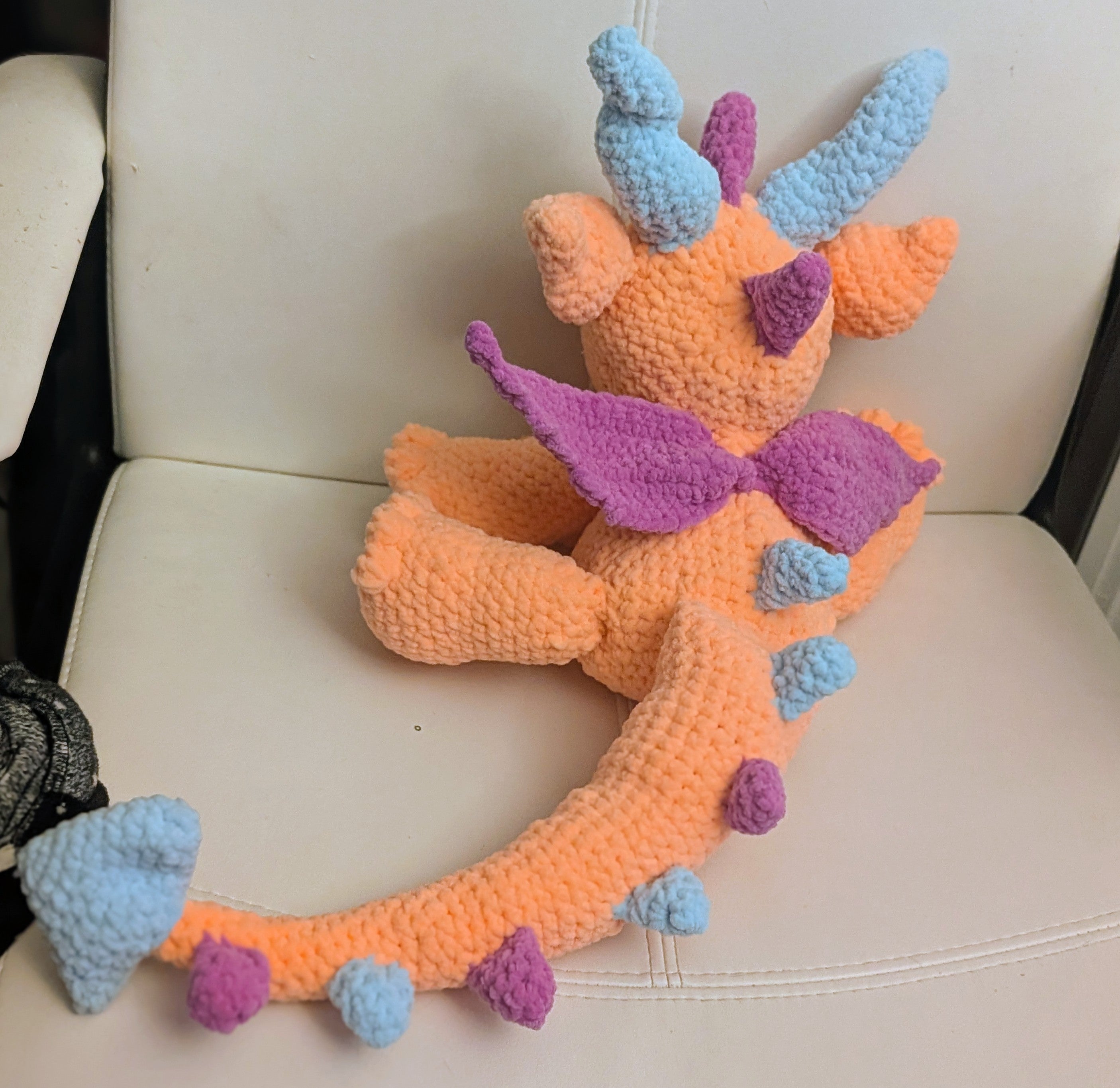 Sitting Dragon Plush