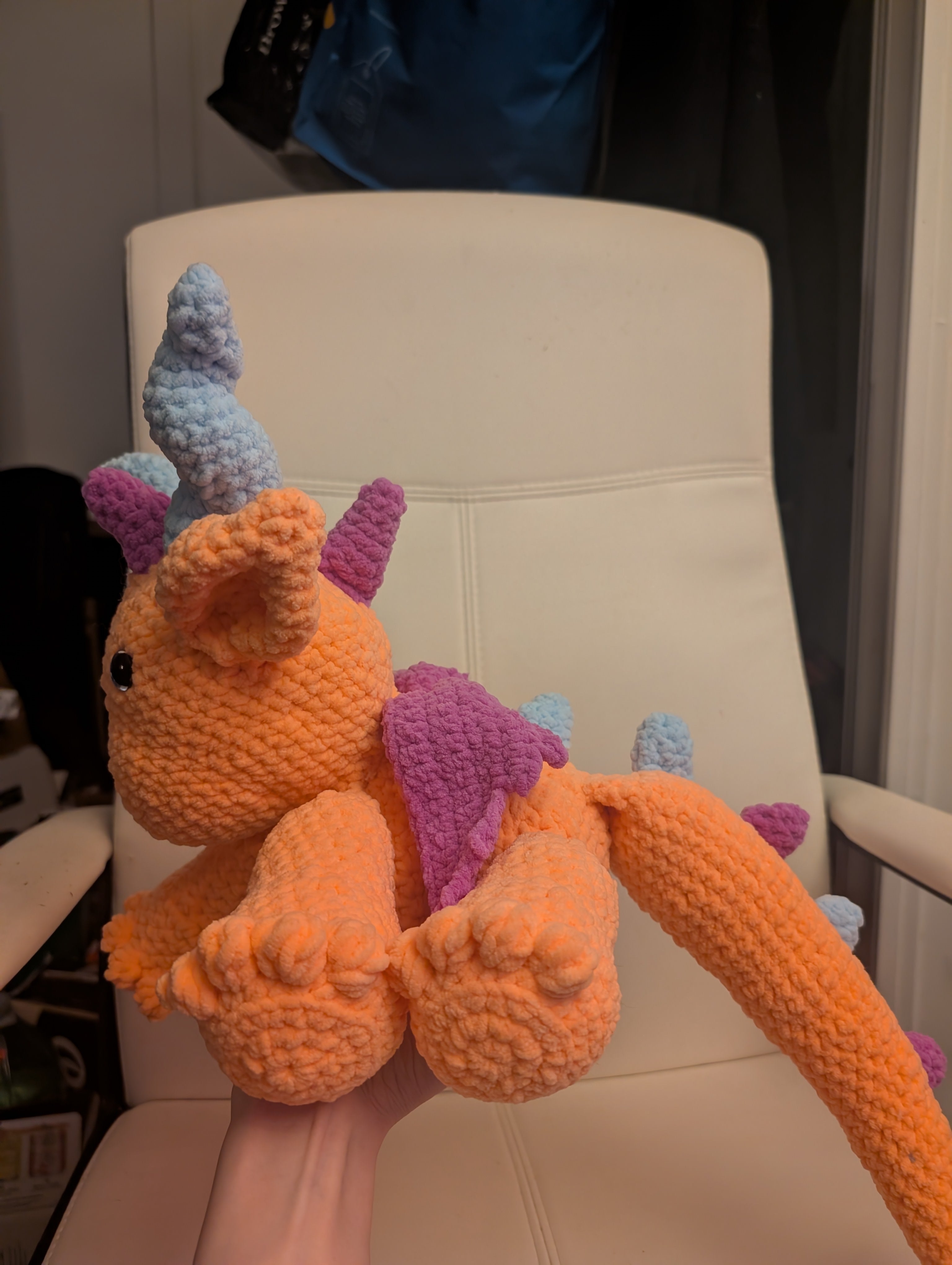 Sitting Dragon Plush