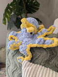 Handmade Crochet Octopus Plush | Sensory Comfort Toy, ADHD Autism Friendly, Squishy Fidget Stuffed Animal