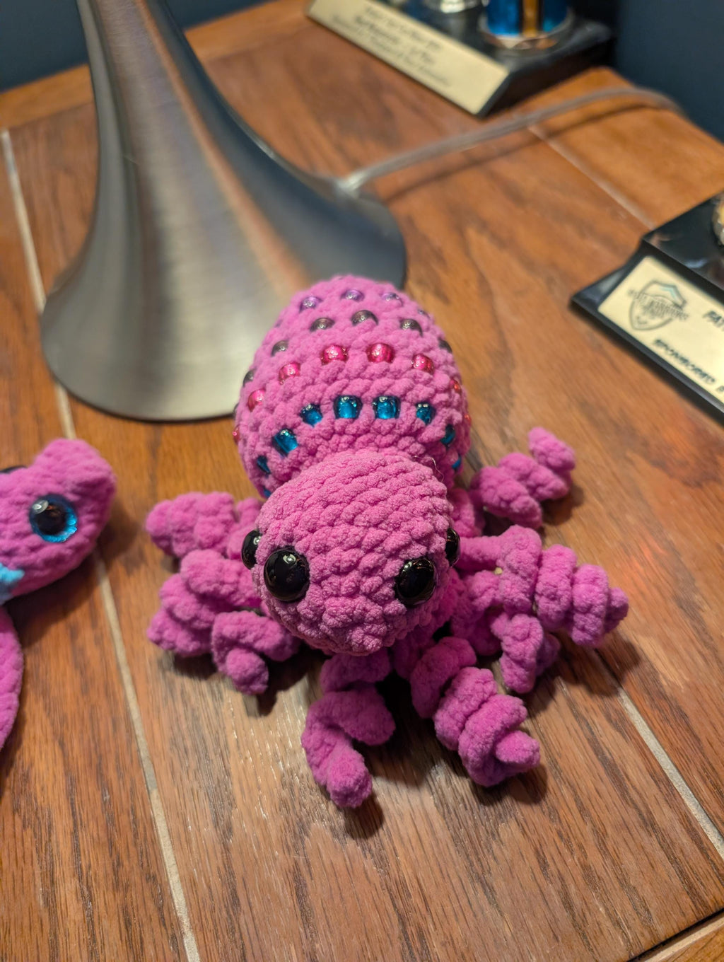 Crochet Spider Plushie | Soft Sensory Fidget Toy, Spooky Stuffed Animal| Crochet Gift