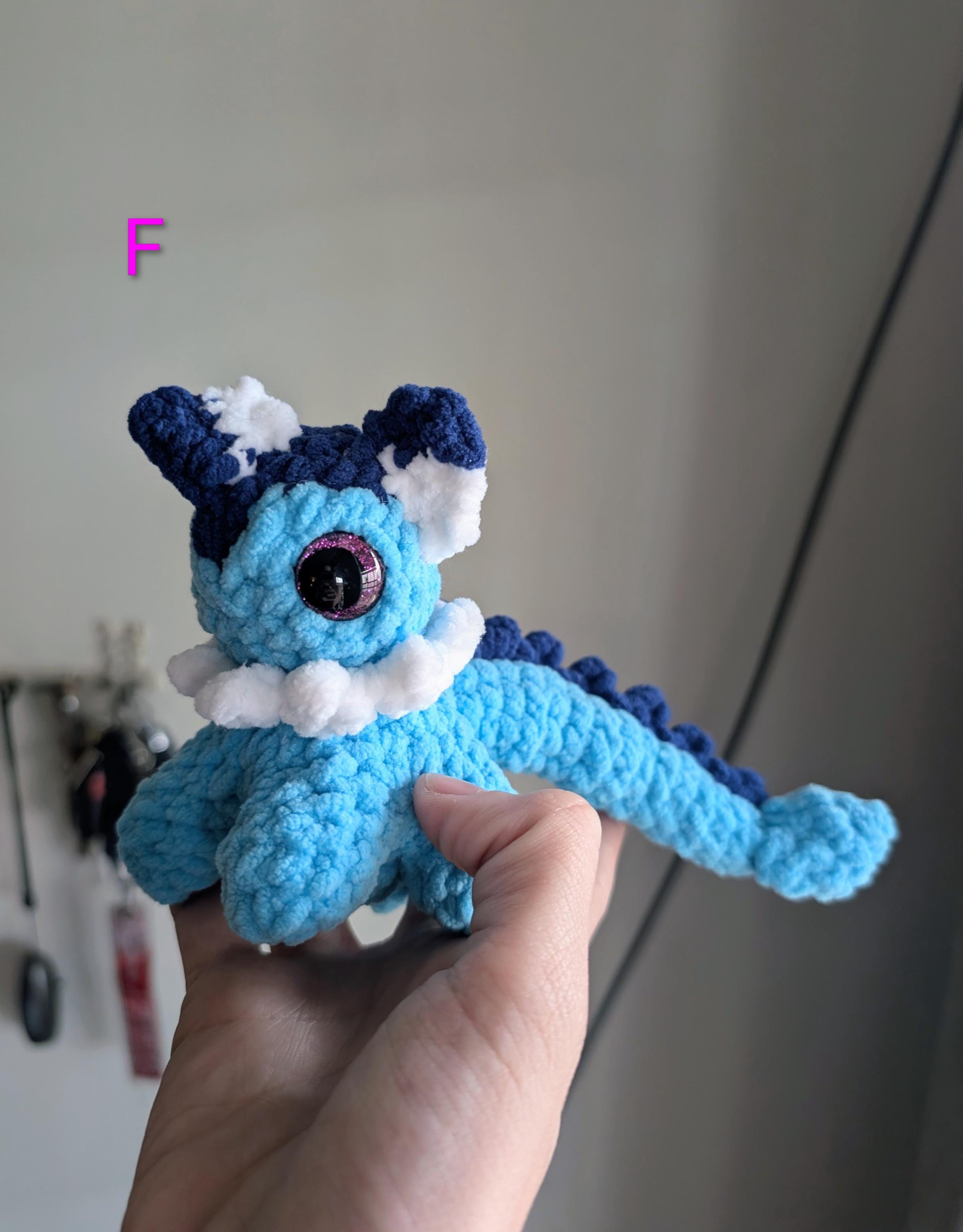 Handmade Mini Crochet Plush | Kawaii Gamer Gift |Crochet Pokemon Mini Plushie | Handmade Amigurumi | Crochet Desk Buddy| Crochet Gift
