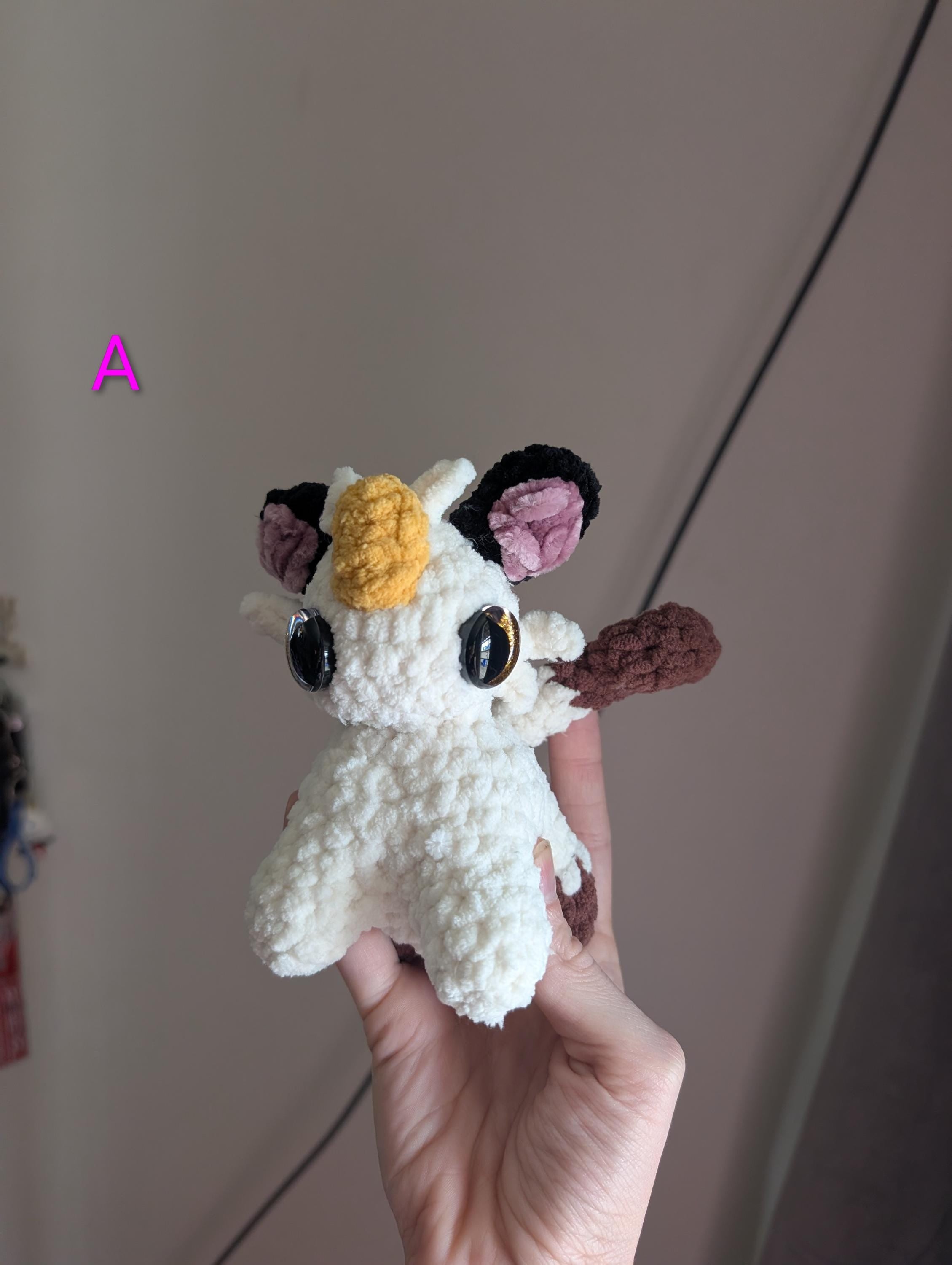 Handmade Mini Crochet Plush | Kawaii Gamer Gift |Crochet Pokemon Mini Plushie | Handmade Amigurumi | Crochet Desk Buddy| Crochet Gift