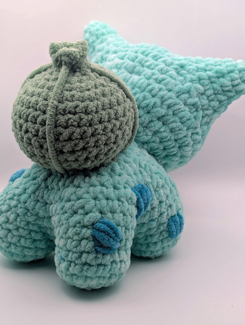 Bulby | Crochet Dinosaur | handmade characters | Anime | soft plushies | poke| Crochet Gift