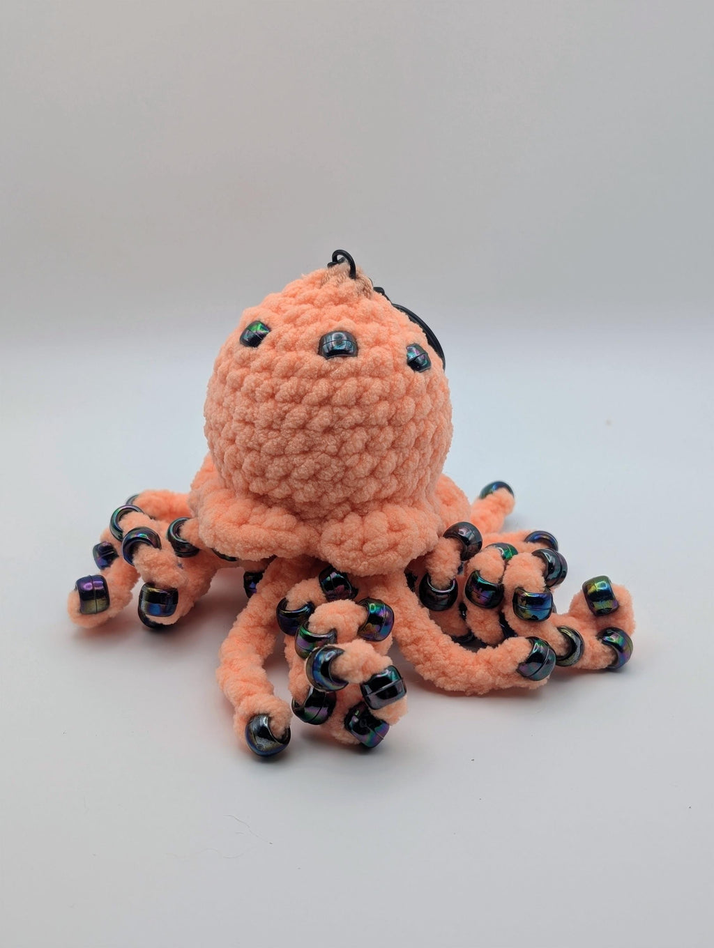 Crochet Jellyfish Keychain | Sensory Fidget Plush Toy, Kawaii Anxiety Relief