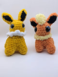 Handmade Mini Crochet Plush | Kawaii Gamer Gift |Crochet Pokemon Mini Plushie | Handmade Amigurumi | Crochet Desk Buddy| Crochet Gift