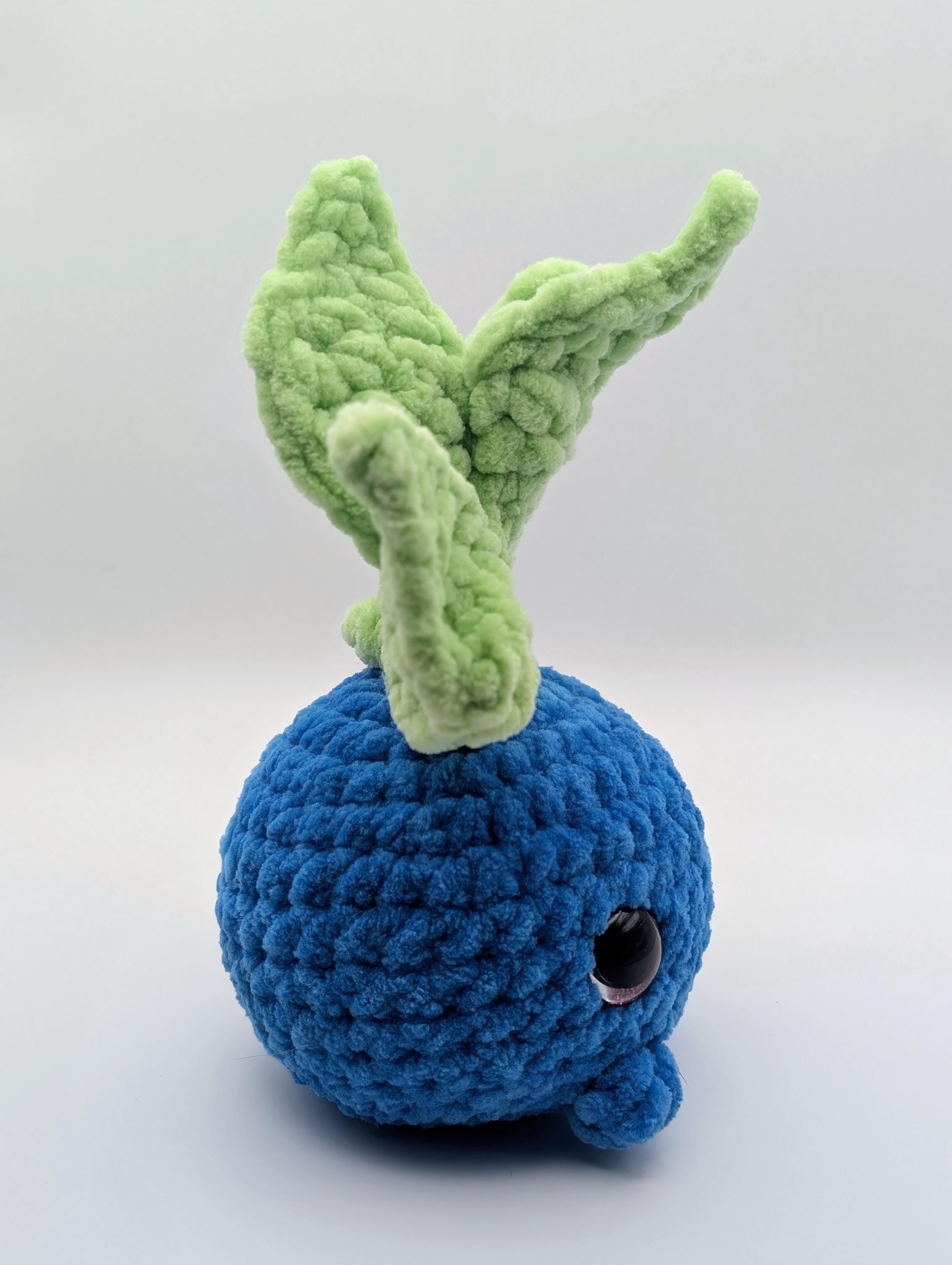 Handmade Crochet Plush – Squishy Desk buddy, Kawaii Crochet, Anime Collectible