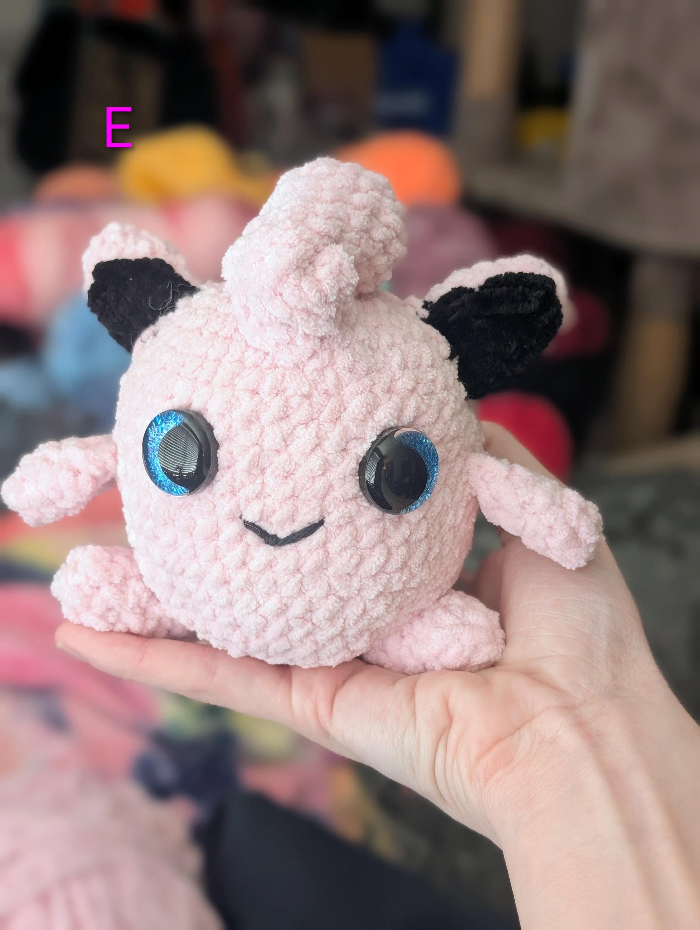 Handmade Mini Crochet Plush | Kawaii Gamer Gift |Crochet Pokemon Mini Plushie | Handmade Amigurumi | Crochet Desk Buddy| Crochet Gift
