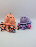 Crochet Jellyfish Keychain | Sensory Fidget Plush Toy, Kawaii Anxiety Relief